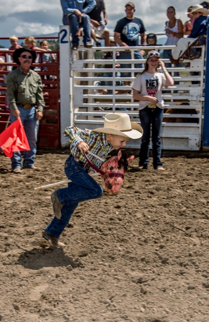 Kids' Rodeo child playing