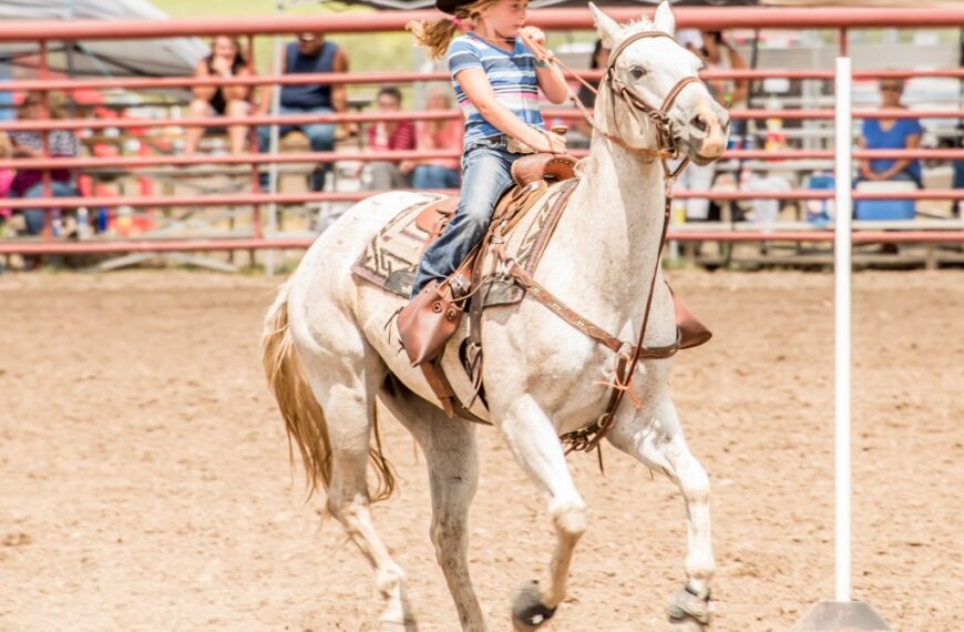Kids' Rodeo horseback rider