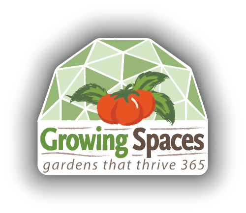 growing spaces logo with tagline